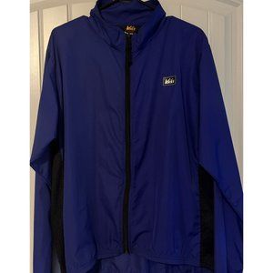 REI  Vented Full Zip Windbreaker Sz XL Quality Outdoor Hiking Camping Gear